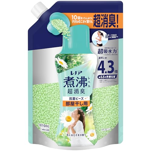 【特価商品】レノア Lenor 煮沸レベル超消臭 抗菌ビーズ 部屋干し 花とおひ Amazon.co.jp: レノア 煮沸レベル超消臭 抗菌ビーズ 部屋干し用 花と